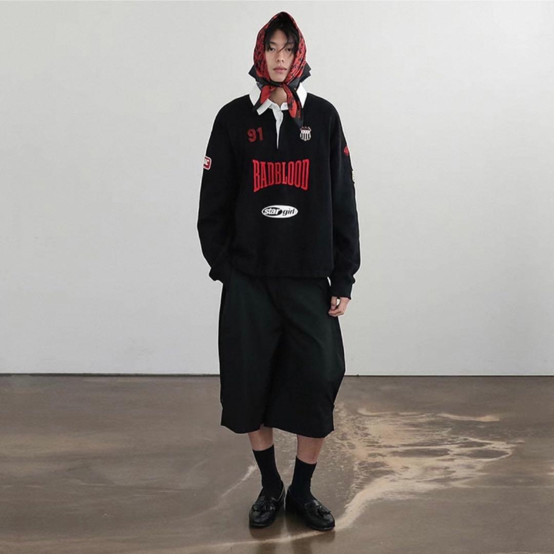 BadBlood ブラック　ポロシャツ