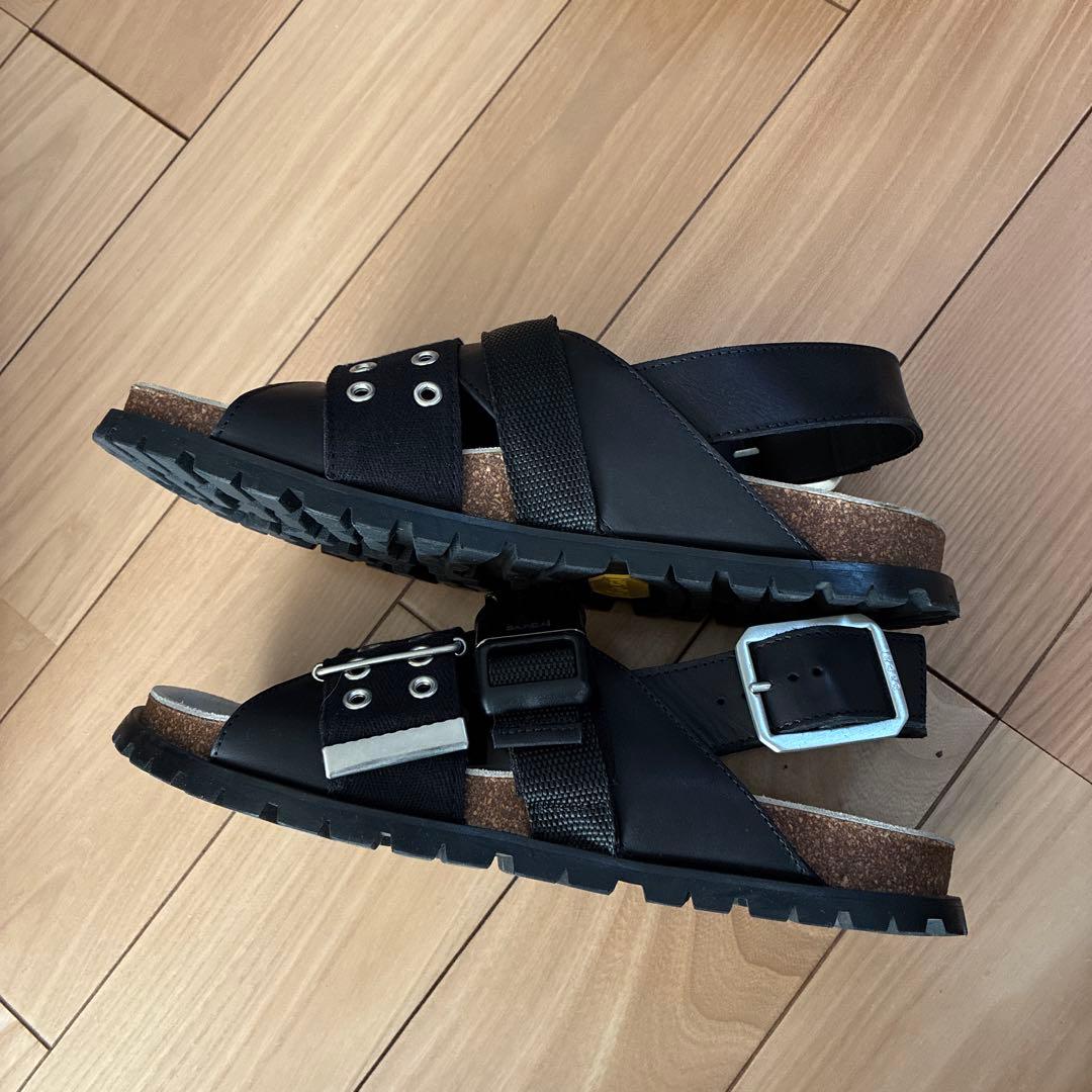 靴 sacai A.P.C. Jules sandals UK7
