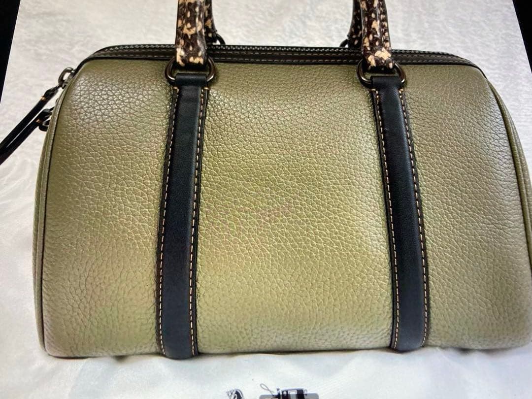 コーチCOACH ルビーサッチェル 25 グリーン C8533 バッグ