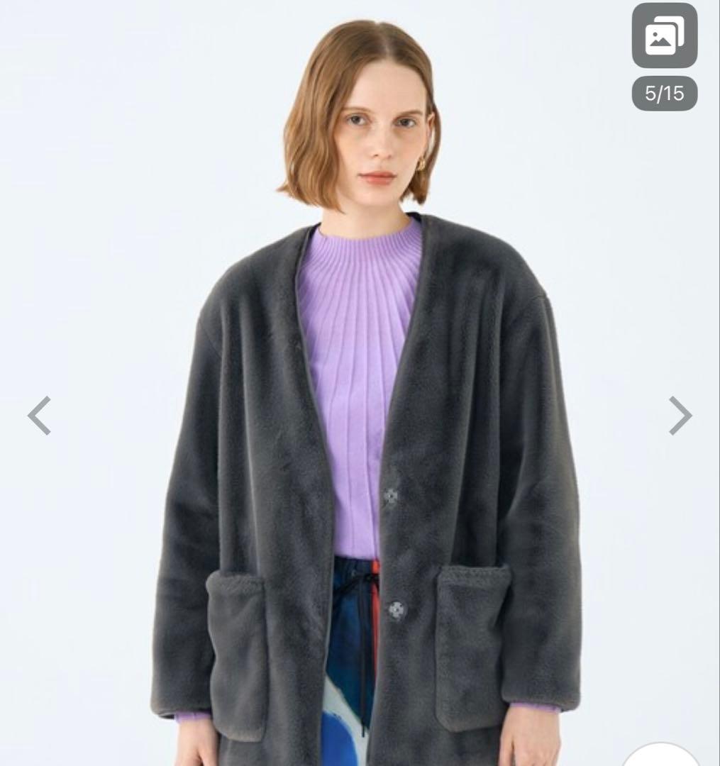 トゥモローランド　スムースファーVカラージャコット