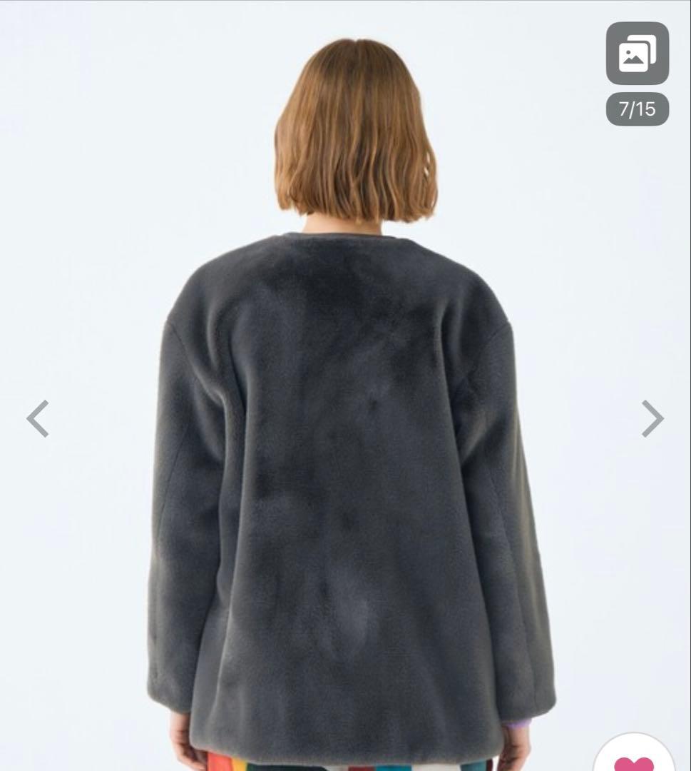 トゥモローランド　スムースファーVカラージャコット