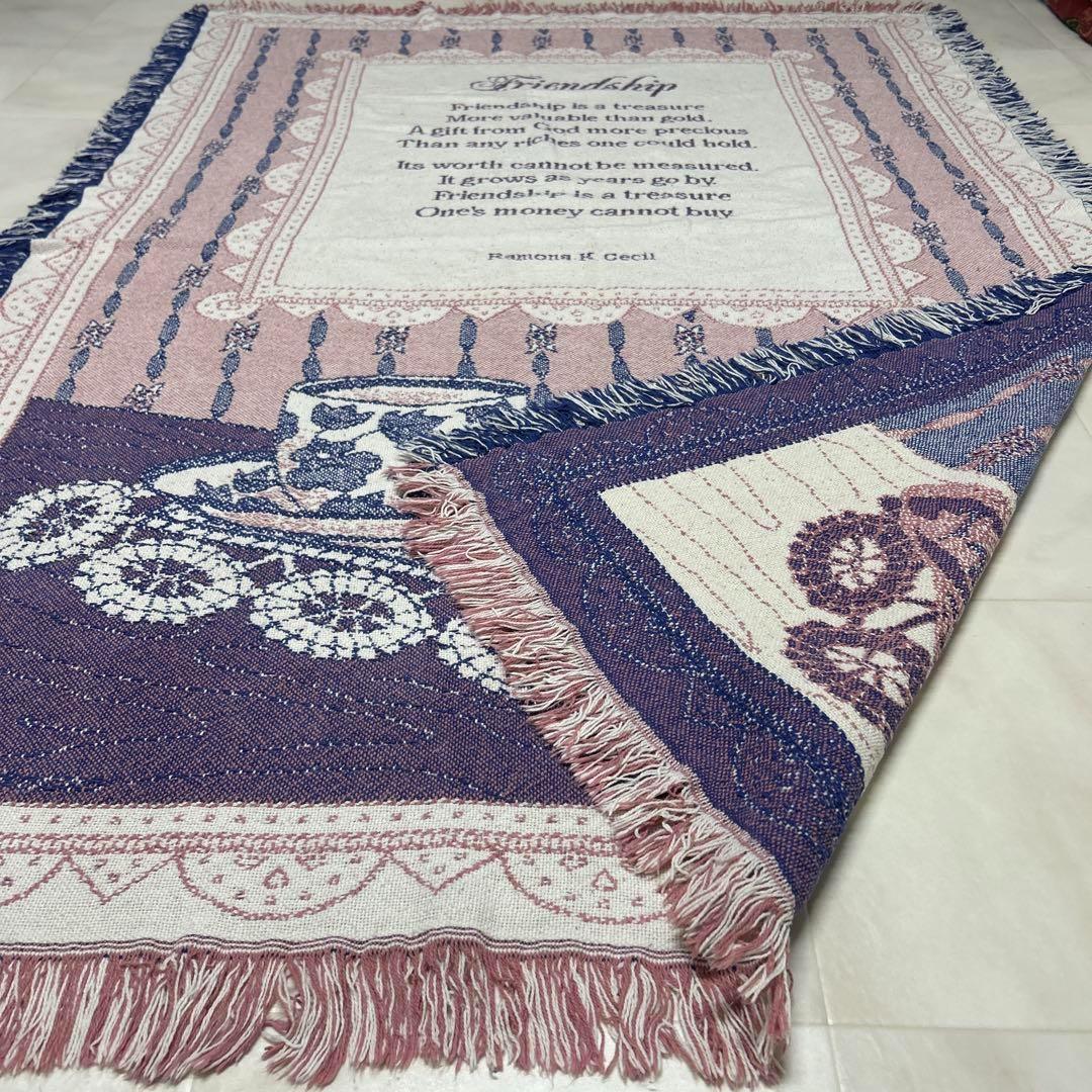 友情　マルチカバー　ソファカバー　ヴィンテージラグ　176x120