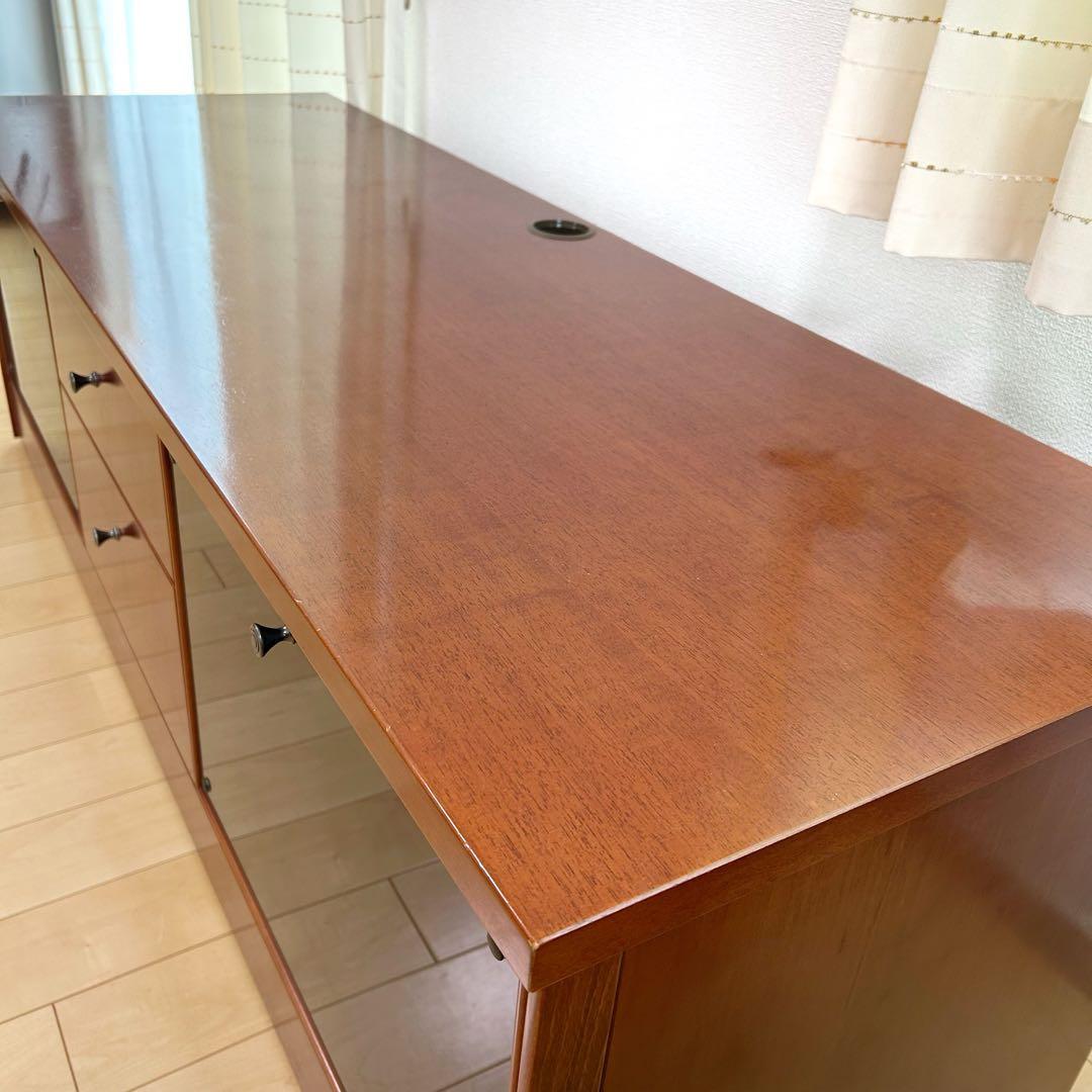 karimoku カリモク家具　テレビ台　コンセント5個　キャスター付カリモク