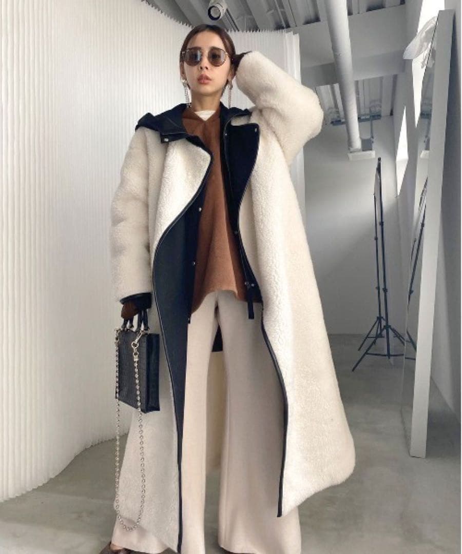 AMERI MILITARY LAYERED BOA COAT フリーサイズ