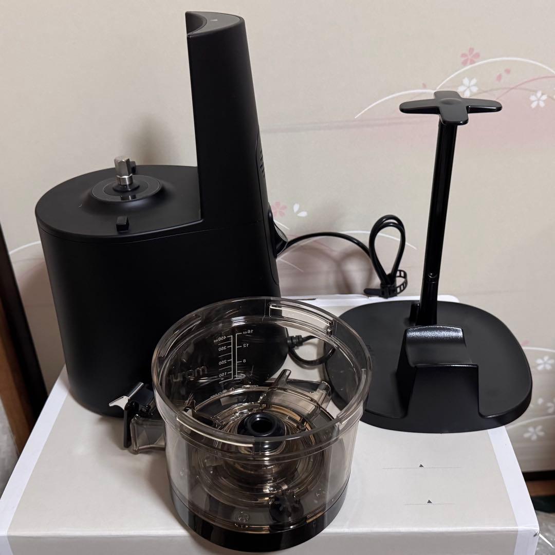 【美品】Hurom ヒューロム スロージューサー マットブラック