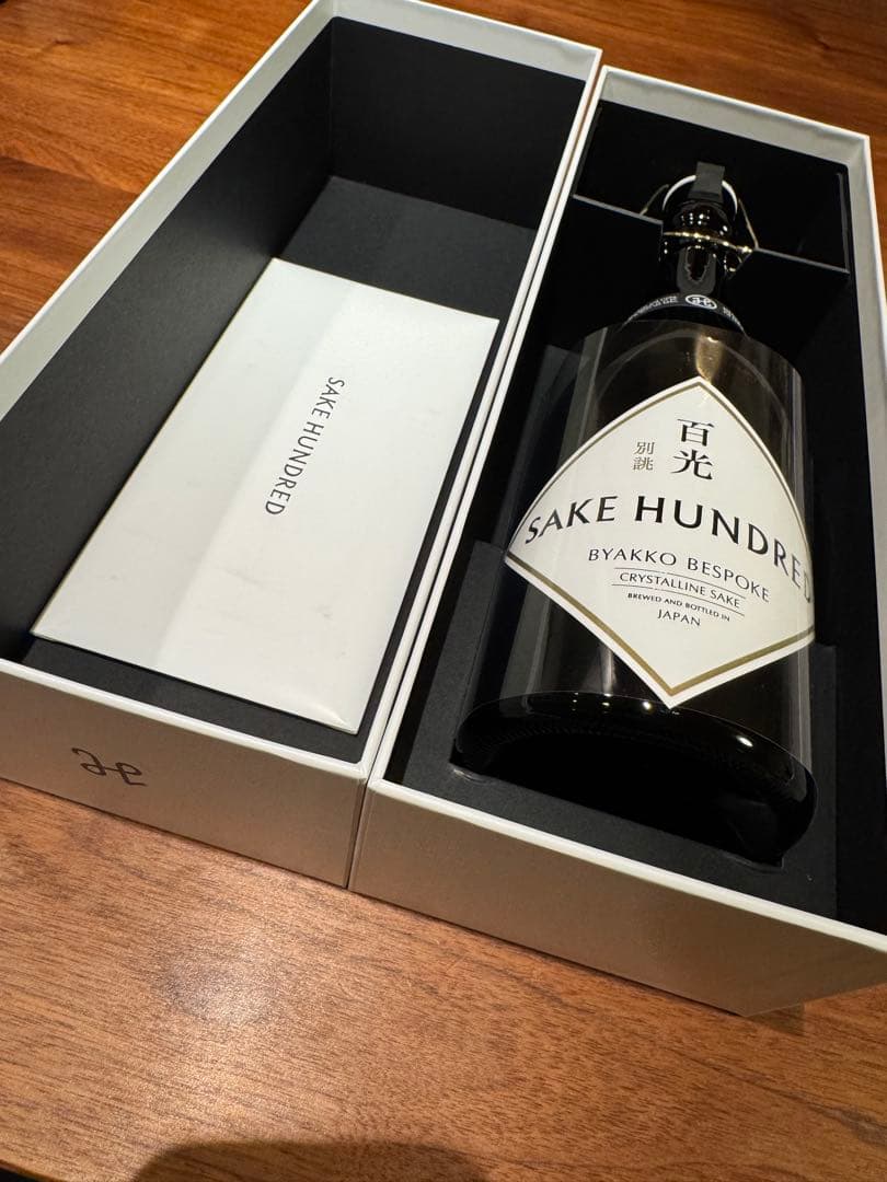 【入手困難】SAKE HUNDRED 百光 別誂 日本酒 720ml 箱・冊子付