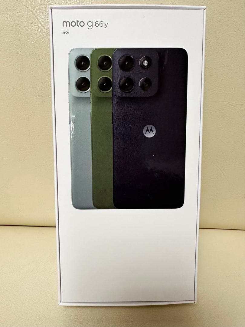 【新品未開封】Motorola g 66y SIMフリースマホ ディルグリーン