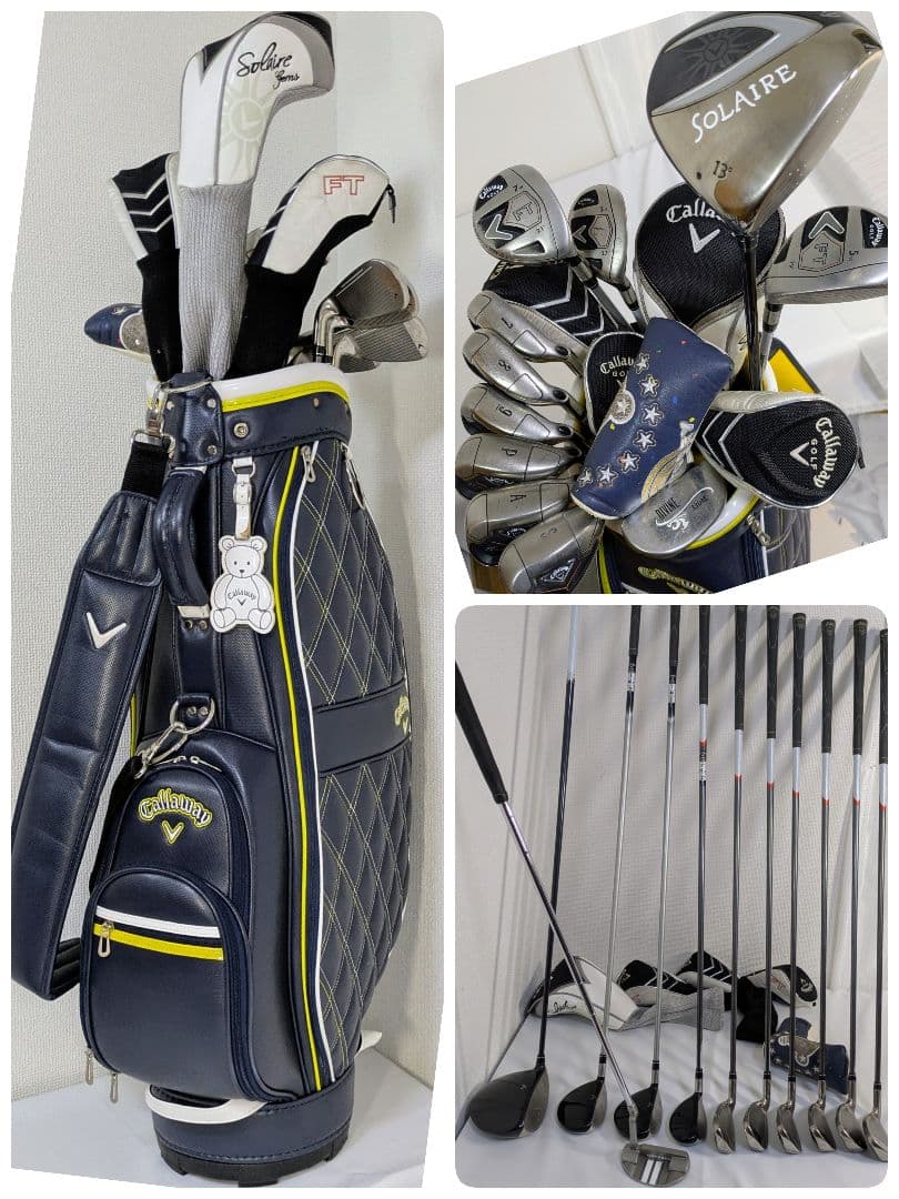 キャロウェイ レディースゴルフクラブセット初心者 ソレイル FTシリーズ
