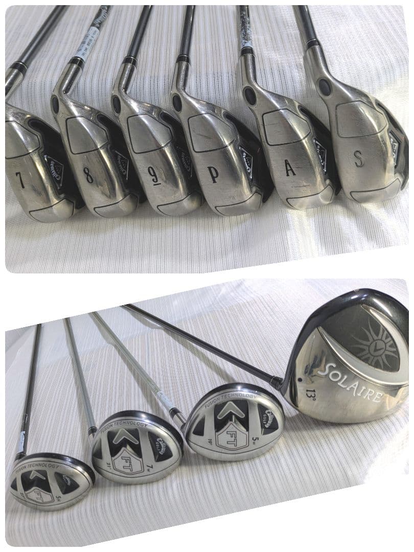 キャロウェイ レディースゴルフクラブセット初心者 ソレイル FTシリーズ