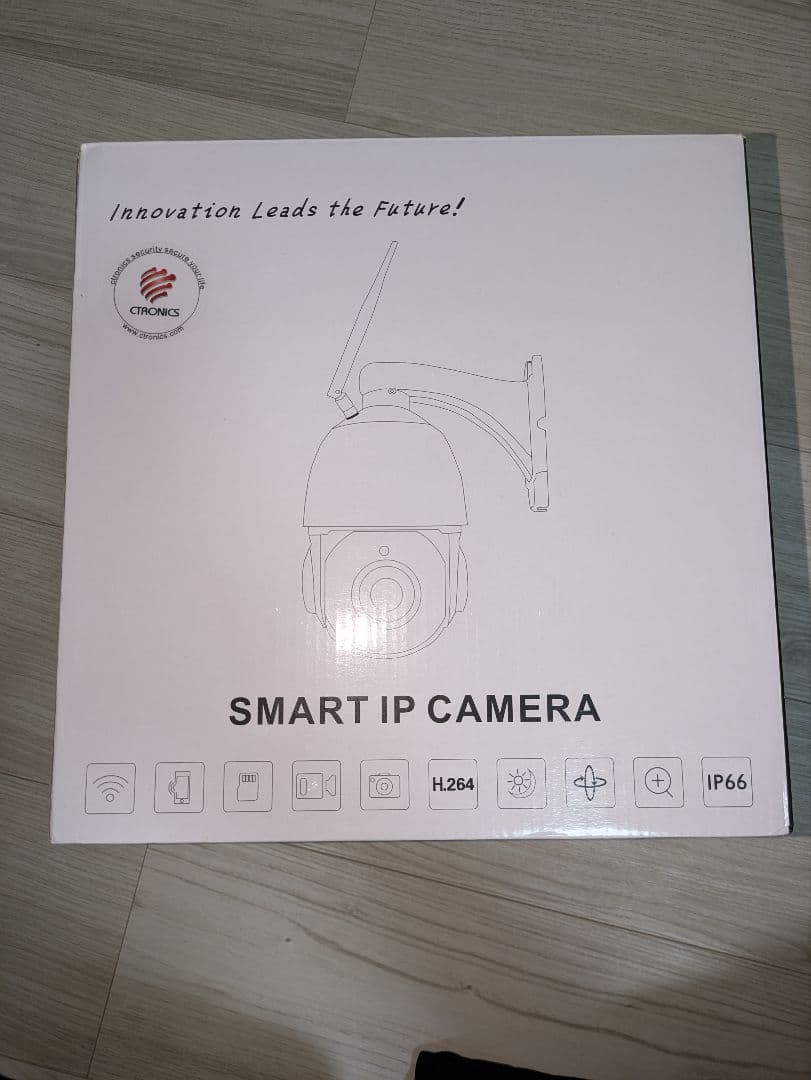 SMART IP CAMERA CTIPC-295C IP66 H.264対応