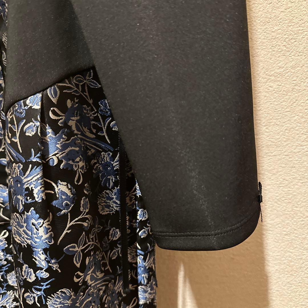 Super Beauty 2025タグ付ジャガード織切替ワンピース