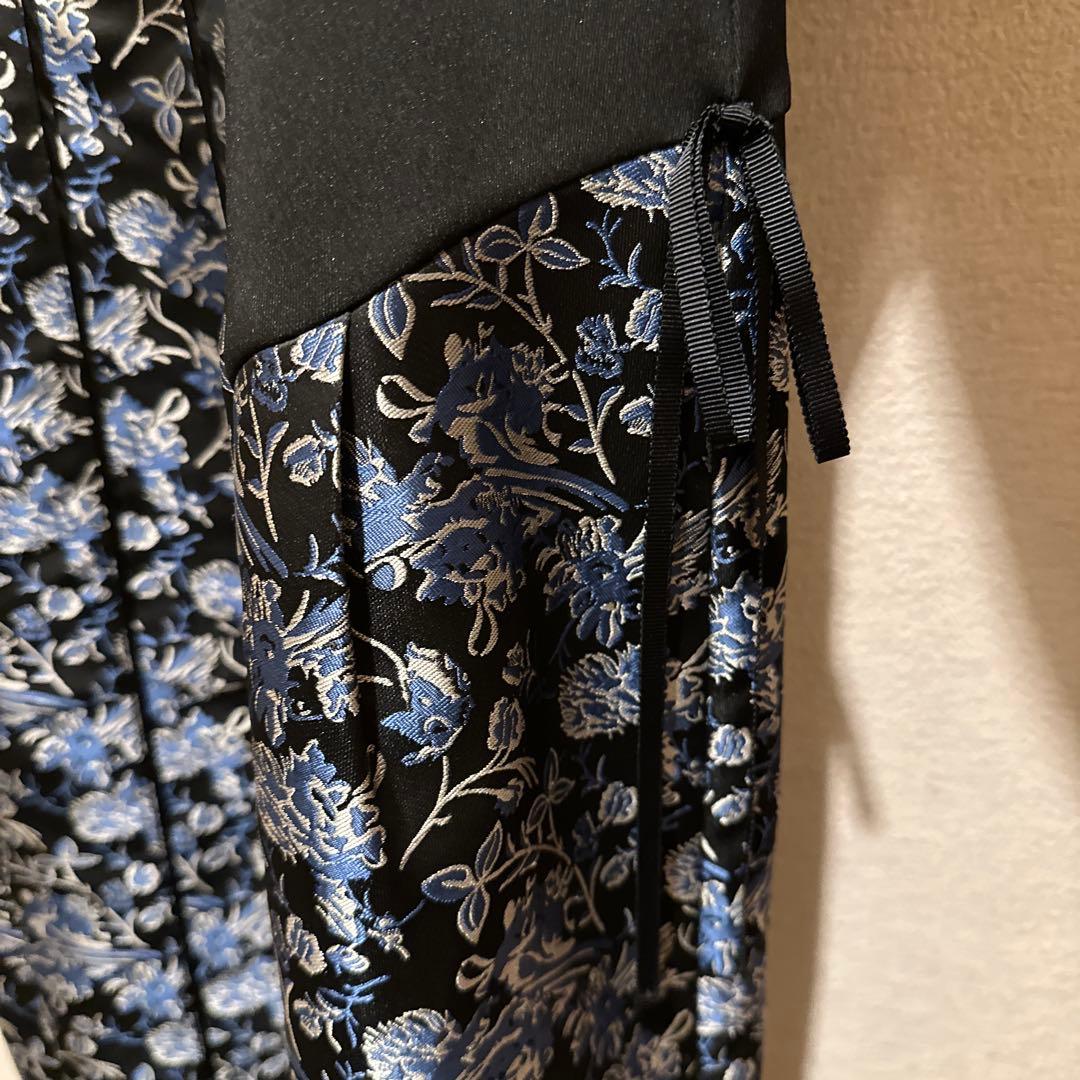 Super Beauty 2025タグ付ジャガード織切替ワンピース