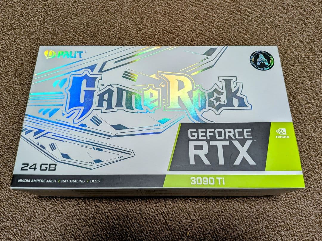 グラボ Palit RTX3090Ti 24GB GameRock