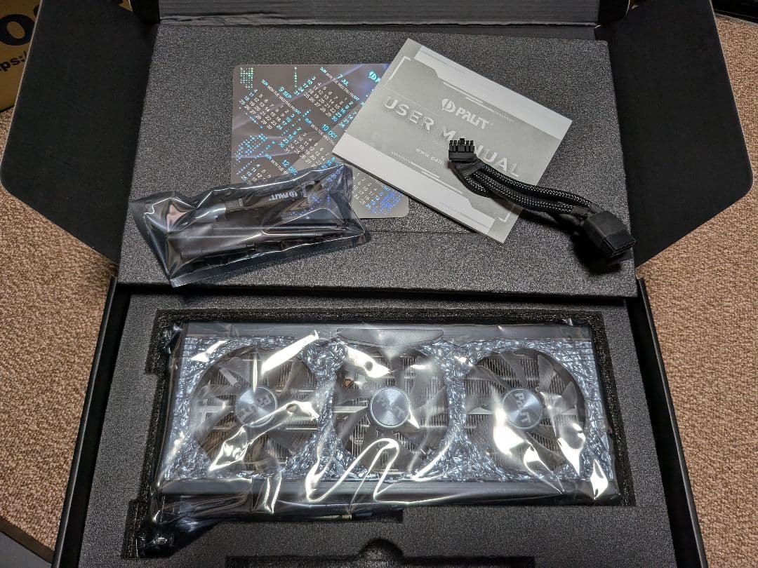 グラボ Palit RTX3090Ti 24GB GameRock