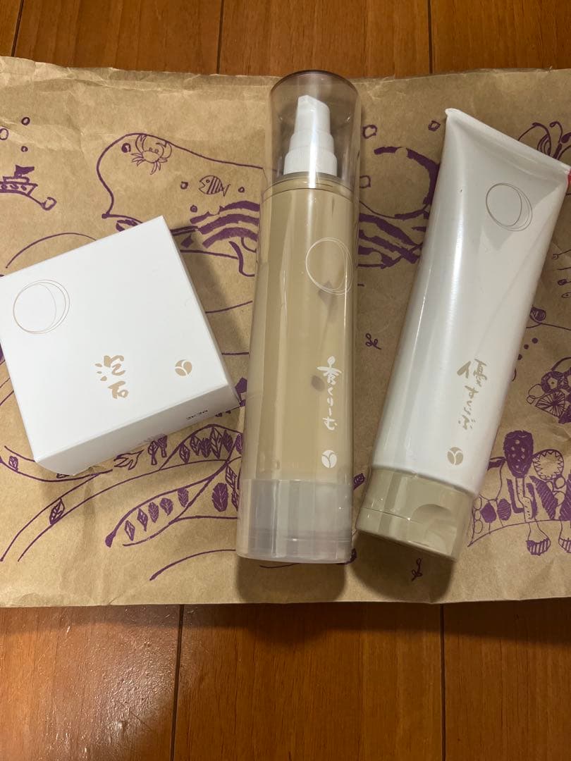 あきゅらいず　泡石、優すくらぶ、秀くりーむの3点セット