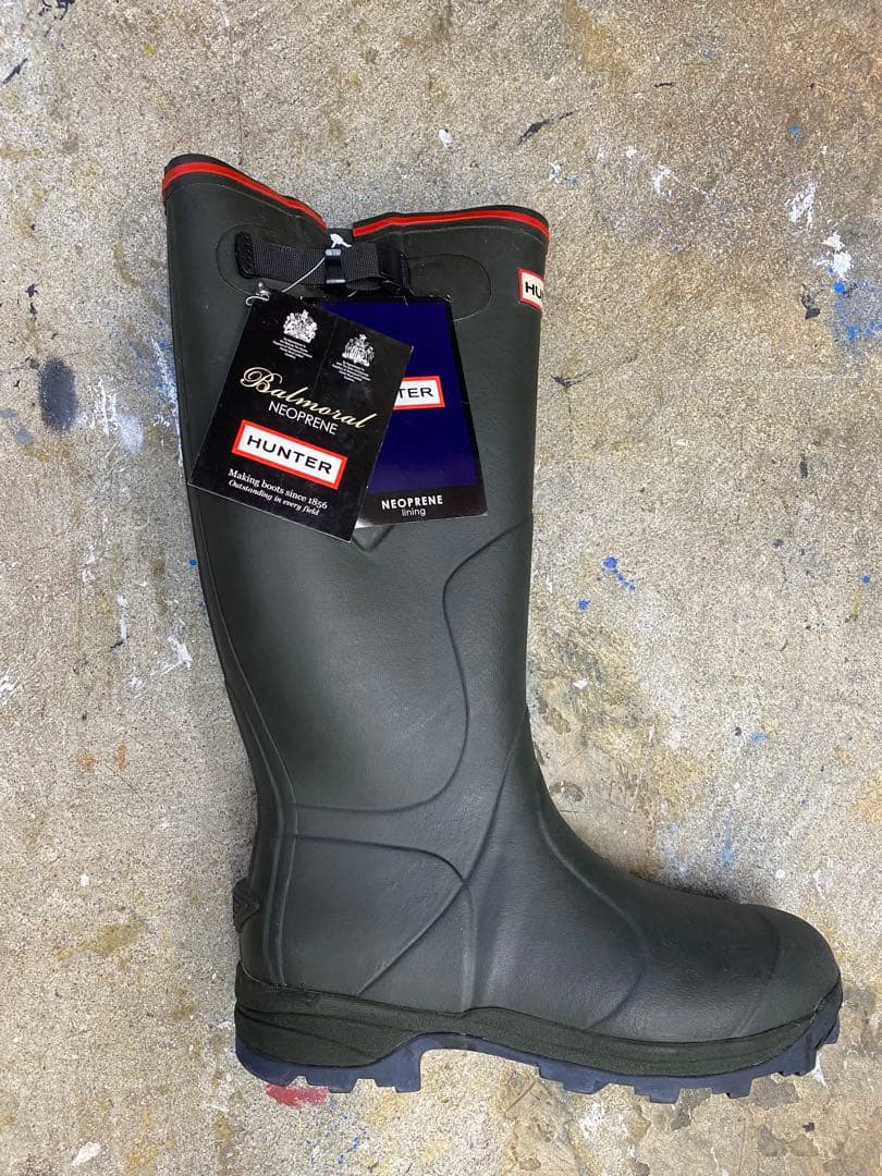 ハンターHUNTER レインブーツ 26.5cm箱付き