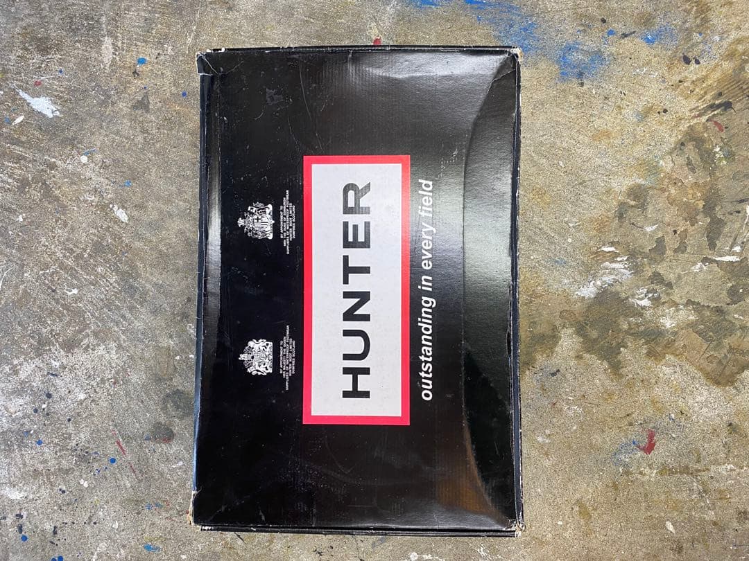 ハンターHUNTER レインブーツ 26.5cm箱付き