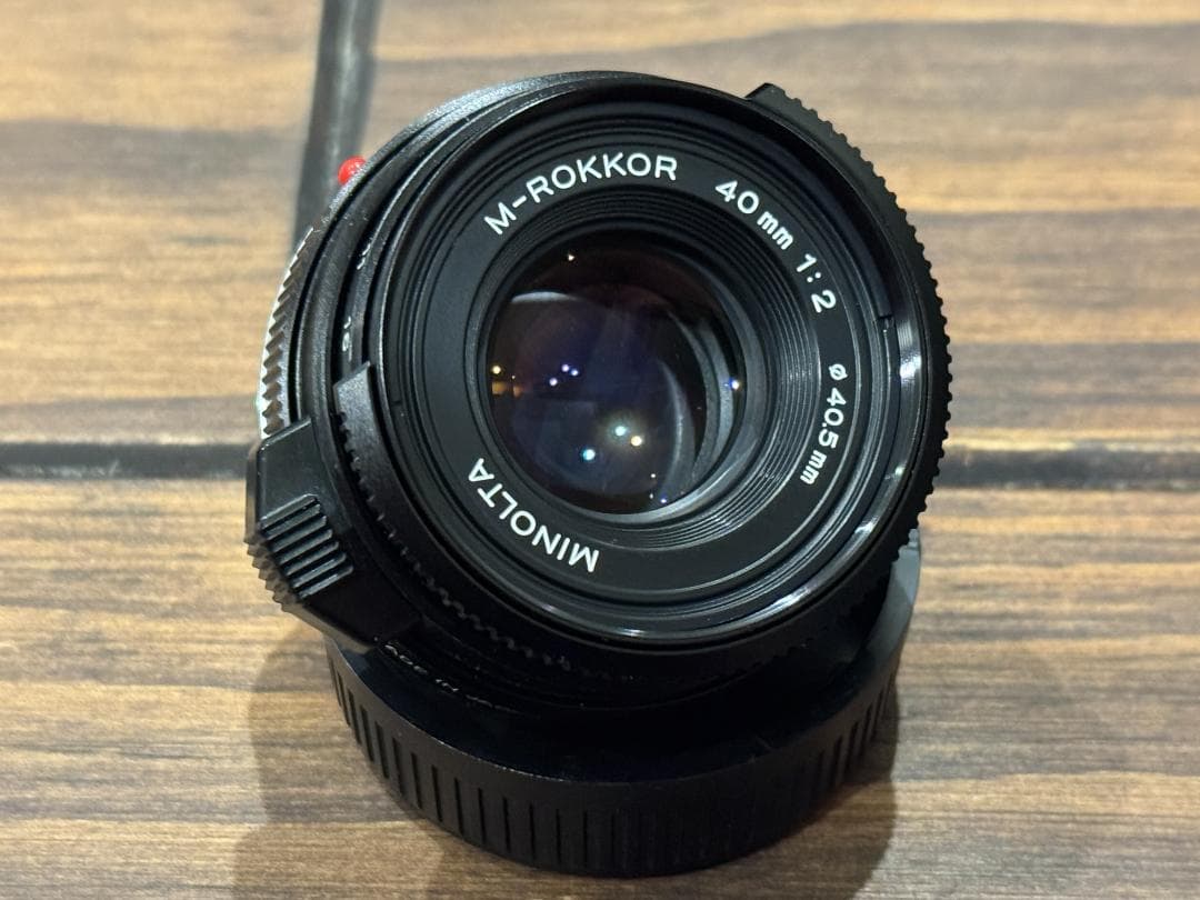 OH済み MINOLTA M-ROKKOR 40mm F2 並行カム