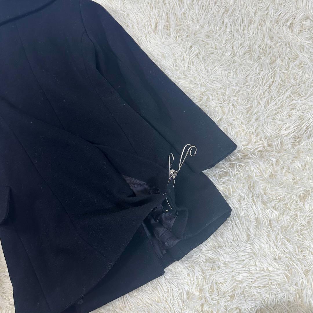 ヴィヴィアンウエストウッドレッドレーベルピーコートオーブボタンブラック総柄 2