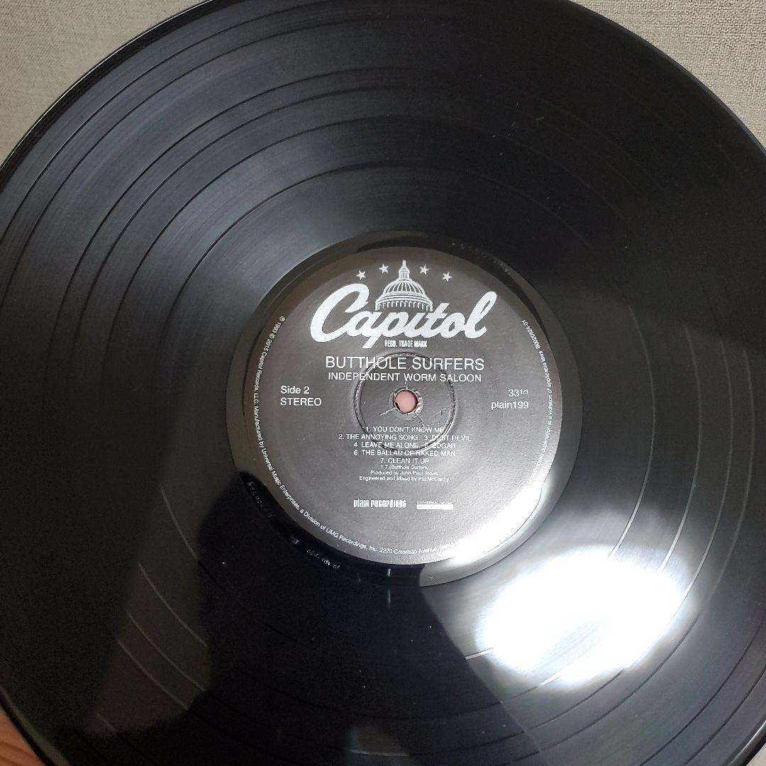 洋楽 BUTTHOLE SURFERS INDEPENDENT WORM SALOON