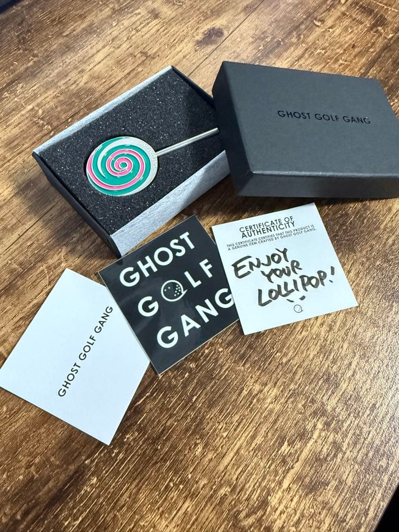 ラウンド用品・アクセサリー GHOST GOLF GANG LOLLIPOP BALL MARKER