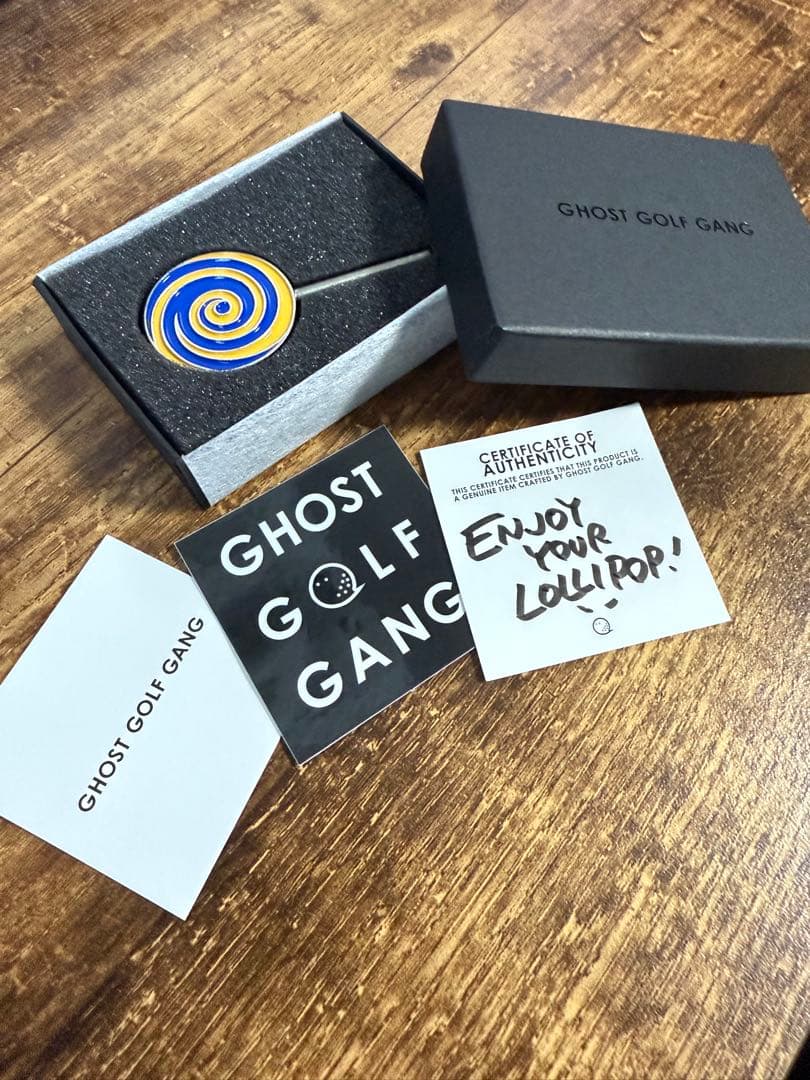 ラウンド用品・アクセサリー GHOST GOLF GANG LOLLIPOP BALL MARKER