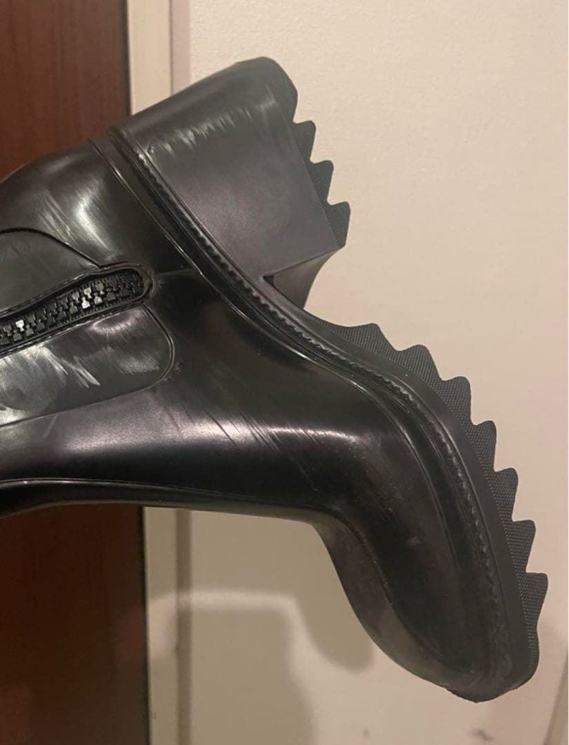 Chloé ブラック betty レインブーツ