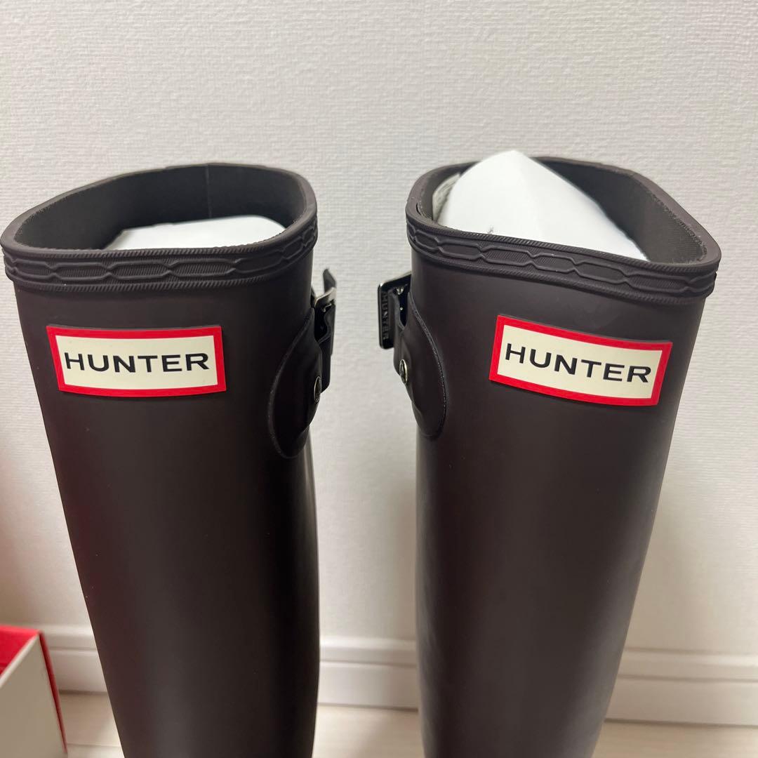 HUNTER ブーツ　オリジナル　ビターチョコレート