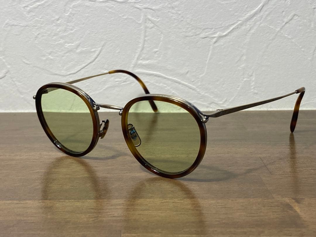 オリバーピープルズ　Waterston ラウンド グリーンレンズ