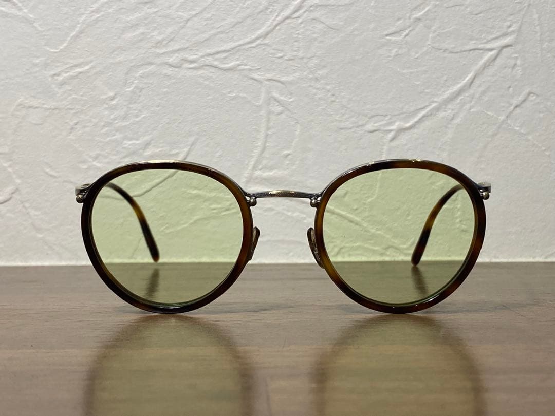 オリバーピープルズ　Waterston ラウンド グリーンレンズ