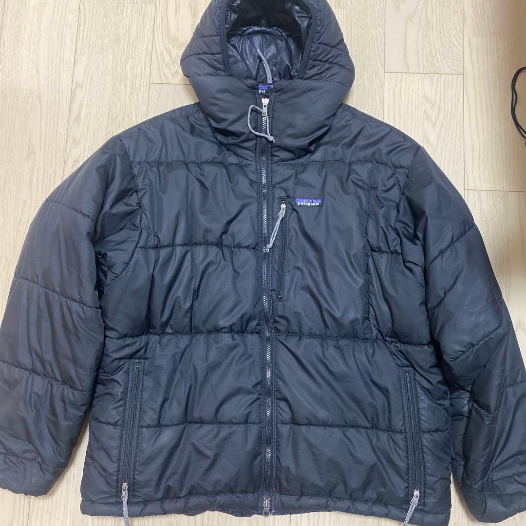 パタゴニア L ダスパーカー 中綿 ダウンジャケット ブラック