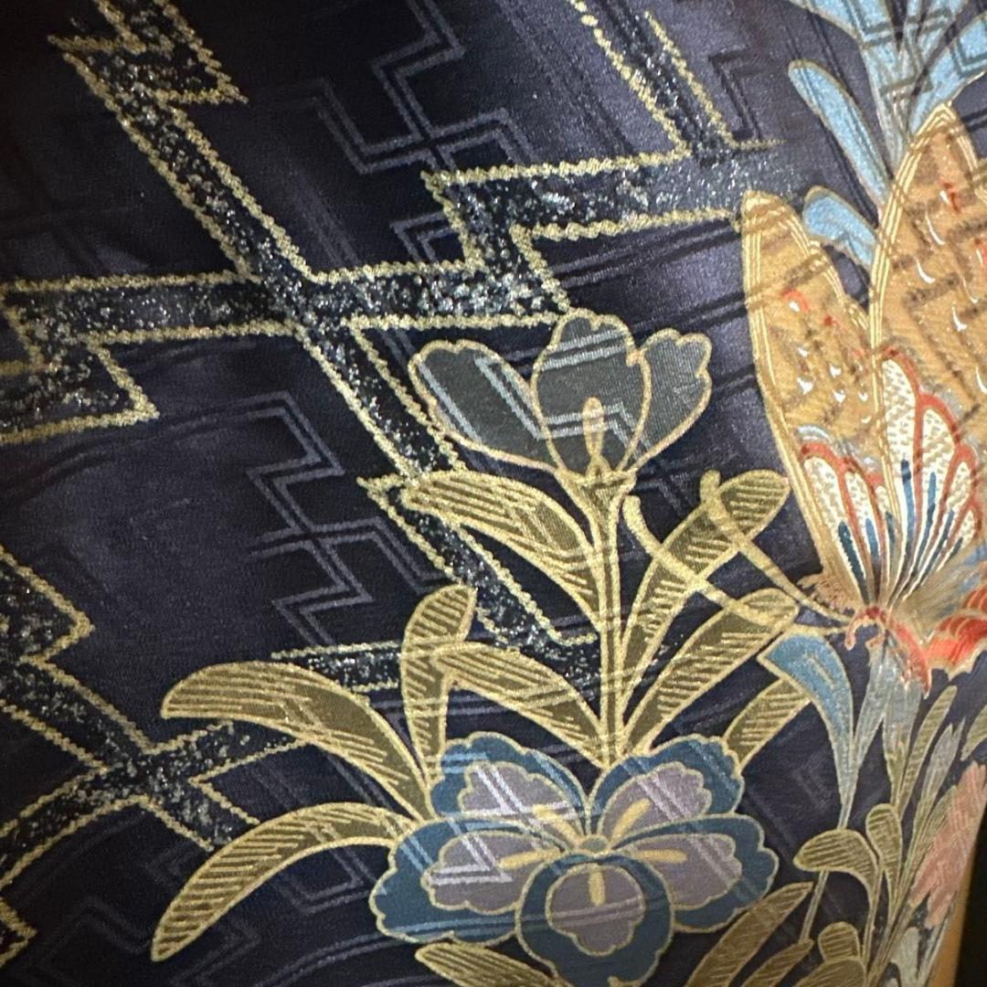 花と蝶シックな華やかMODE-Style♡振袖フルセット　成人式前撮り