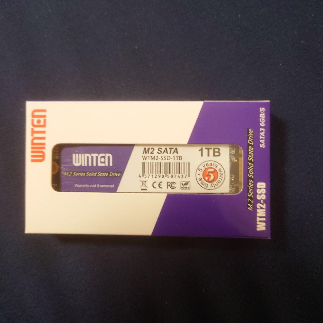 内蔵型SSD WINTEN M.2 SATA SSD 1TB