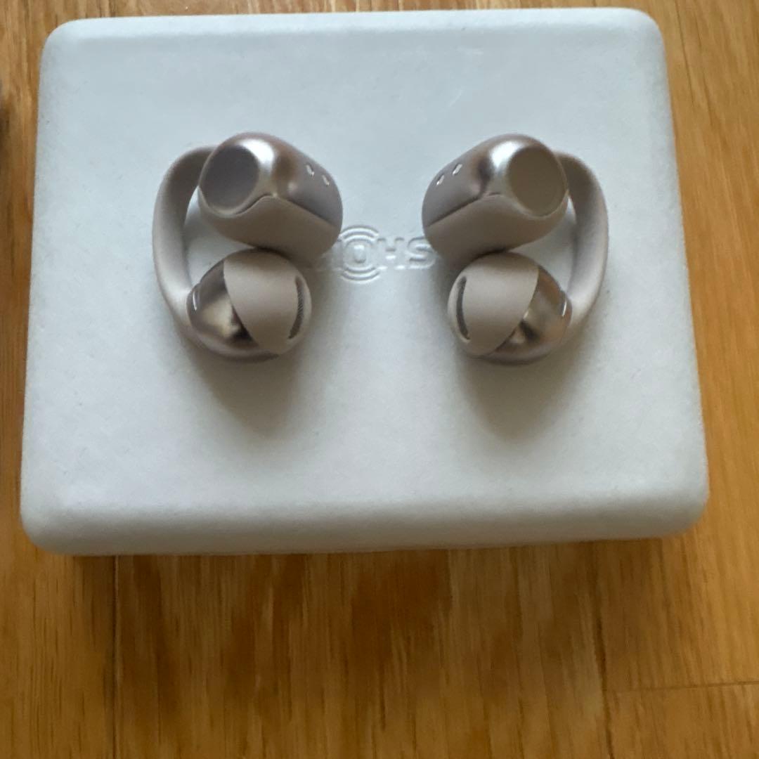 【使用回数1回】SHOKZ OPENDOTS ONE グレー