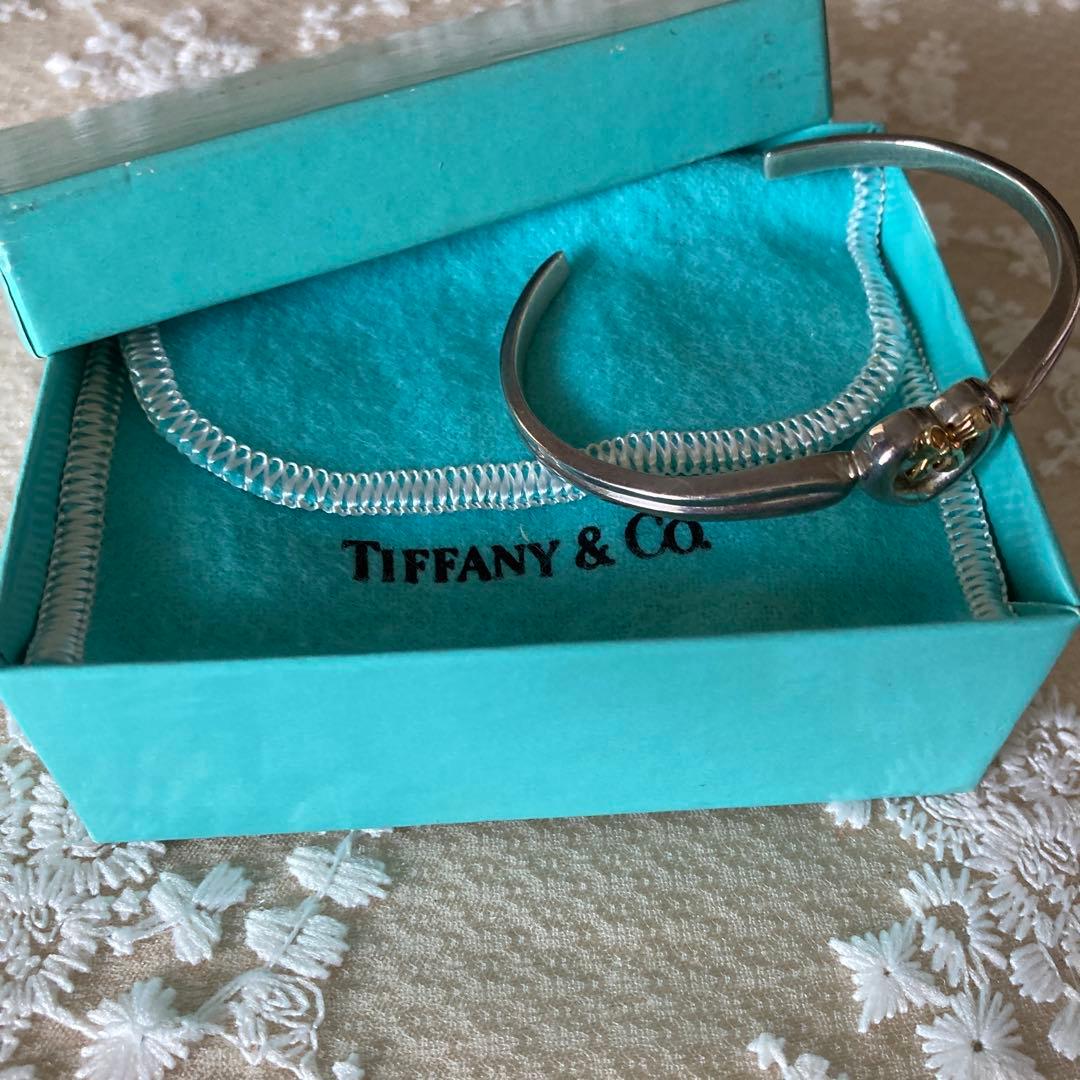 ティファニー TIFFANY ハート リボン バングル