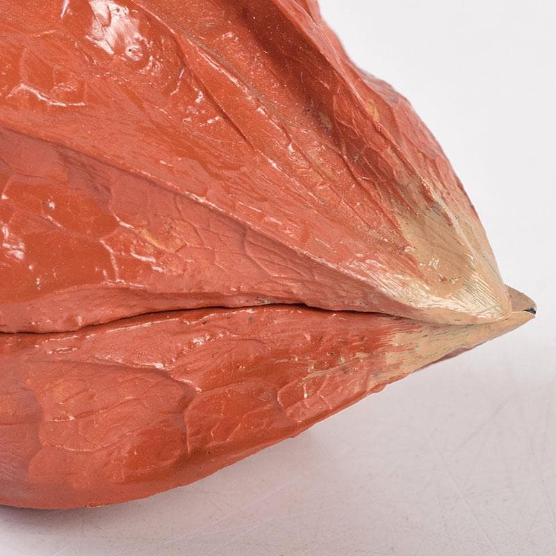 茶道具　田中健智作　乾漆　ほおずき香合　共箱　V　8387