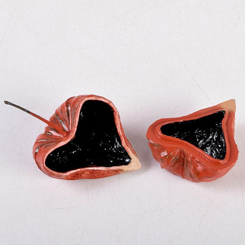 茶道具　田中健智作　乾漆　ほおずき香合　共箱　V　8387