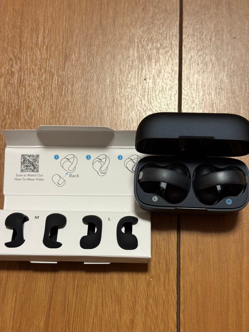 新品未使用　soundcore AeroClip サウンドコアワイヤレスイヤホン