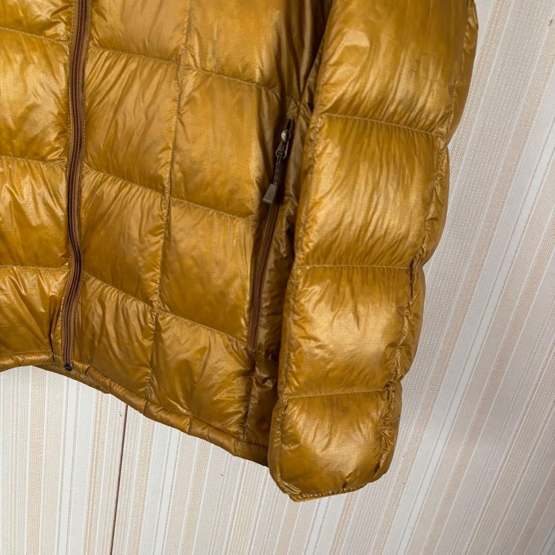希少カラー mont-bell スペリオダウンジャケット キャメル