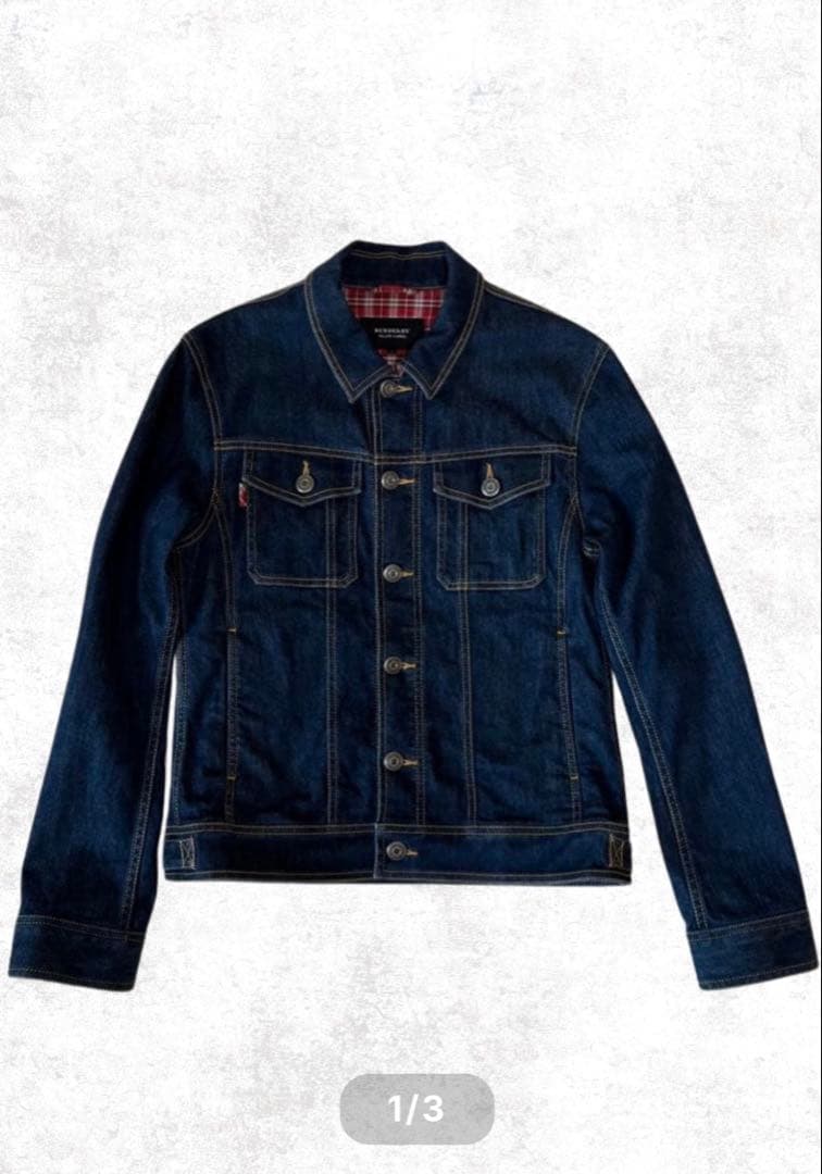 連休お値下げ中 BURBERRY BLACK LABEL デニムジャケット