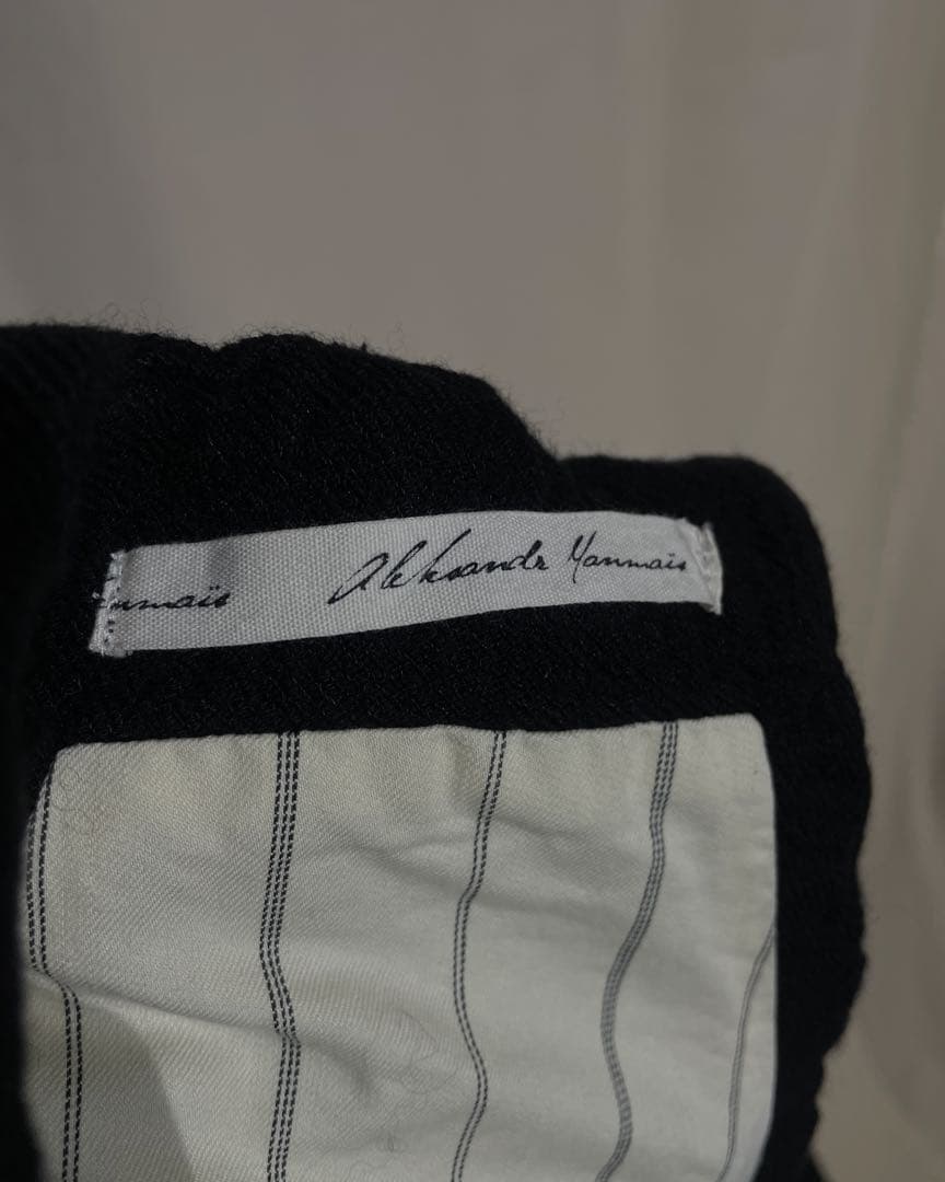 パンツ Aleksandr Manamis - Boiled Wool Overalls