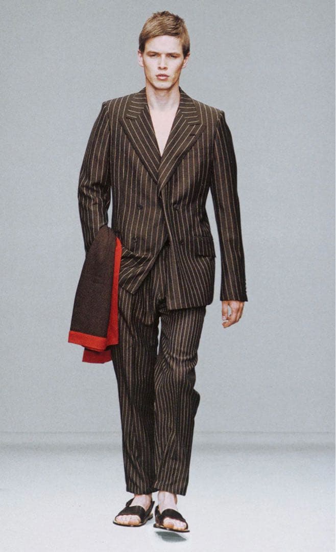 ら*く様 PRADA 2001ss archive ダブル テーラードジャケット