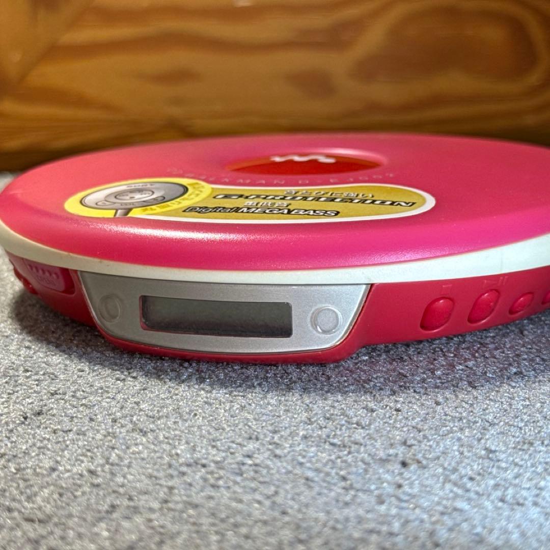SONY D-EJ002 ピンク　CDウォークマン ポータブルCDプレーヤー