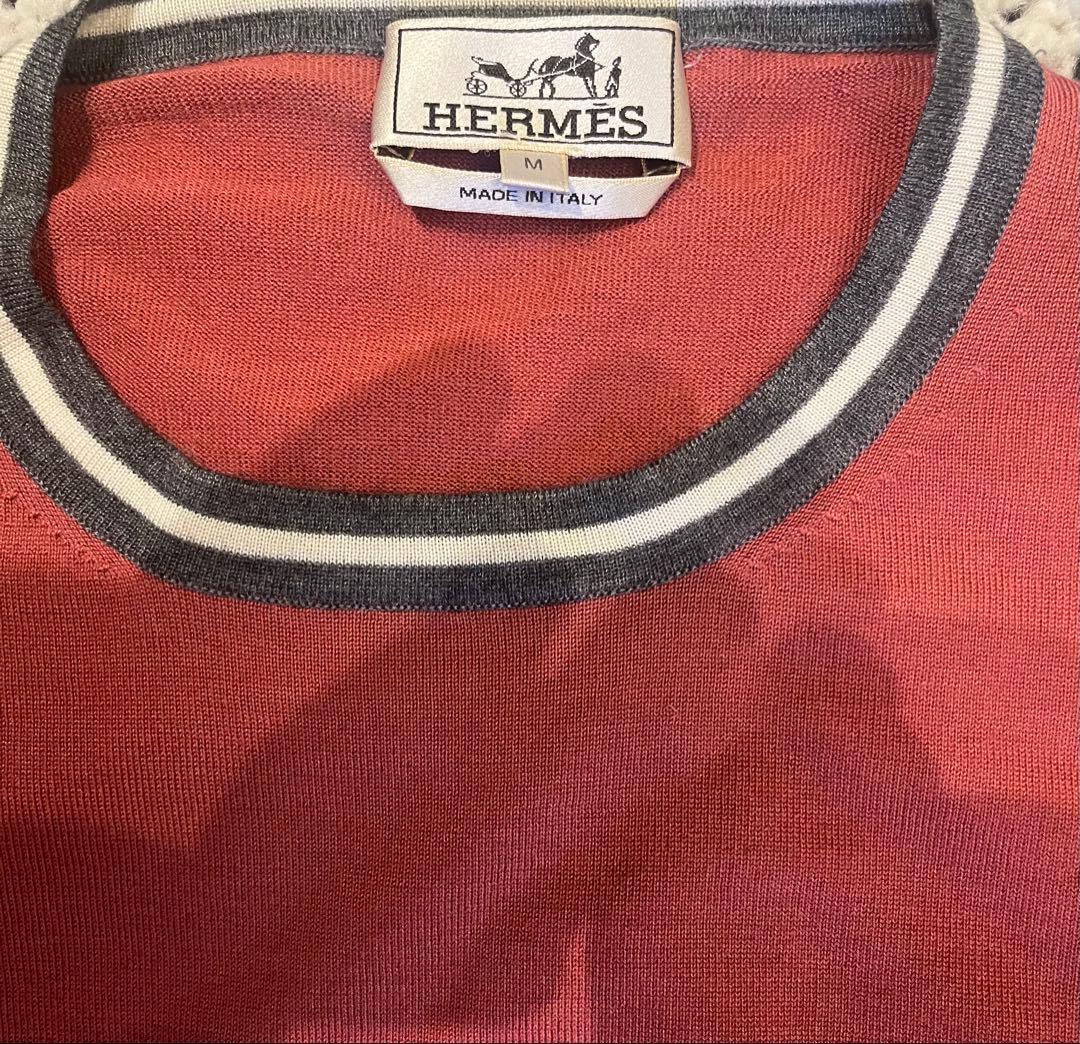 HERMES カシミヤシルクセーター M