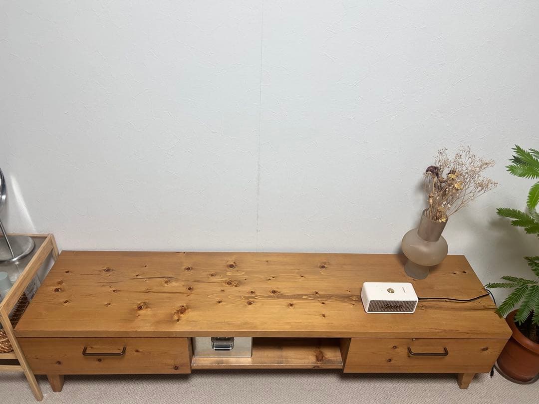 大幅値下げ中！NEALDテレビボード 150cm 無垢材 ブラウン 北欧