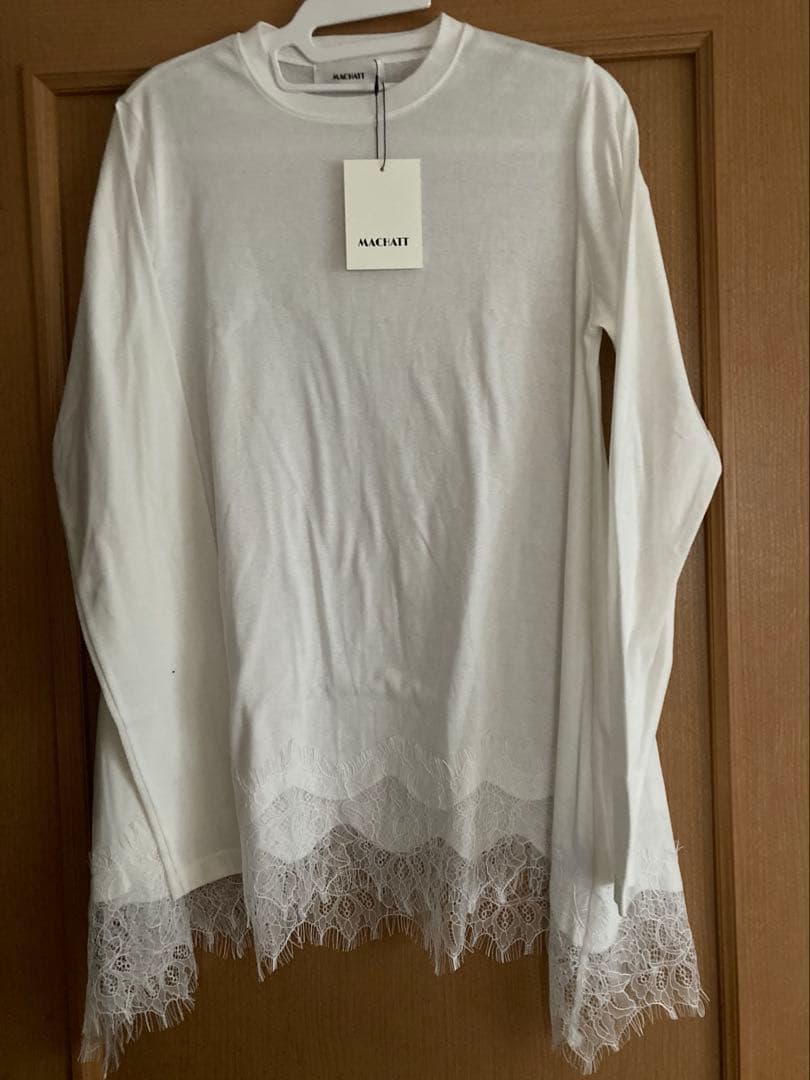 新品タグ付き★MACHATT ヘムレースロンT