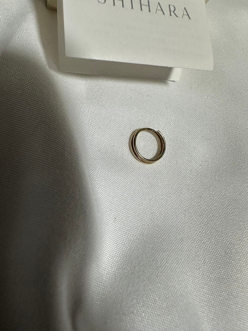 SHIHARA Double Hoop Pierce 10 シハラ
