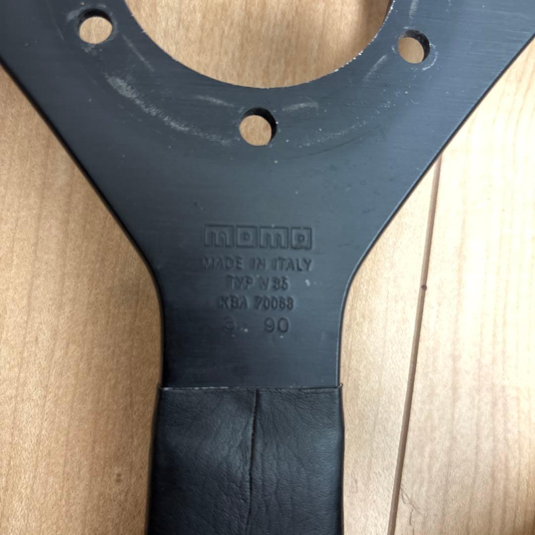 [当時物]momo VEROCE RACING(V35) ステアリング レザー