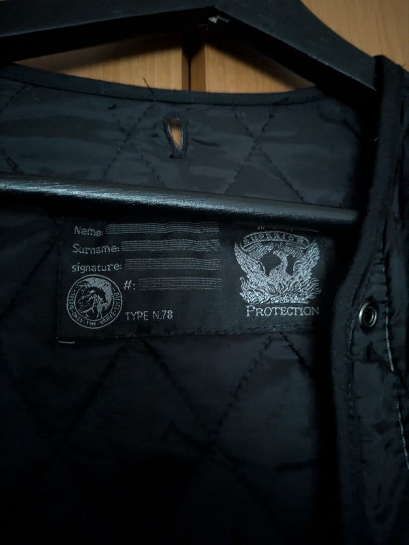 超希少！　DIESEL　ディーゼル　モッズコート　ミリタリーコート　デニム