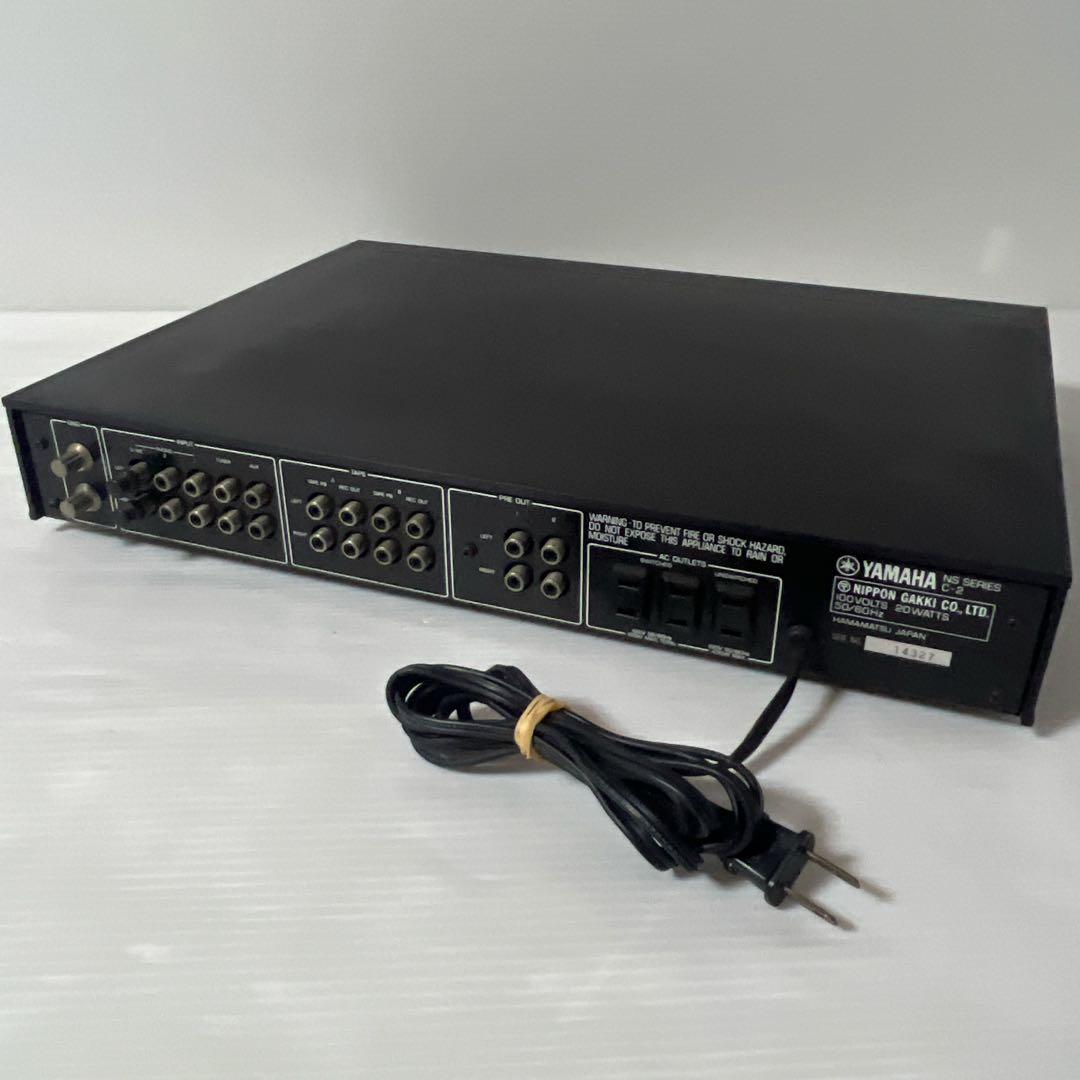 YAMAHA ヤマハ　C-2 ブラック　プリアンプ
